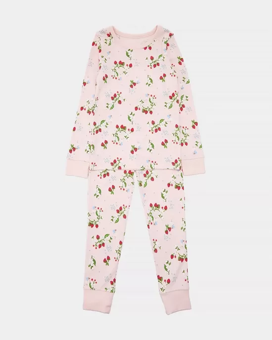 Pidžama ar zemeņu printu