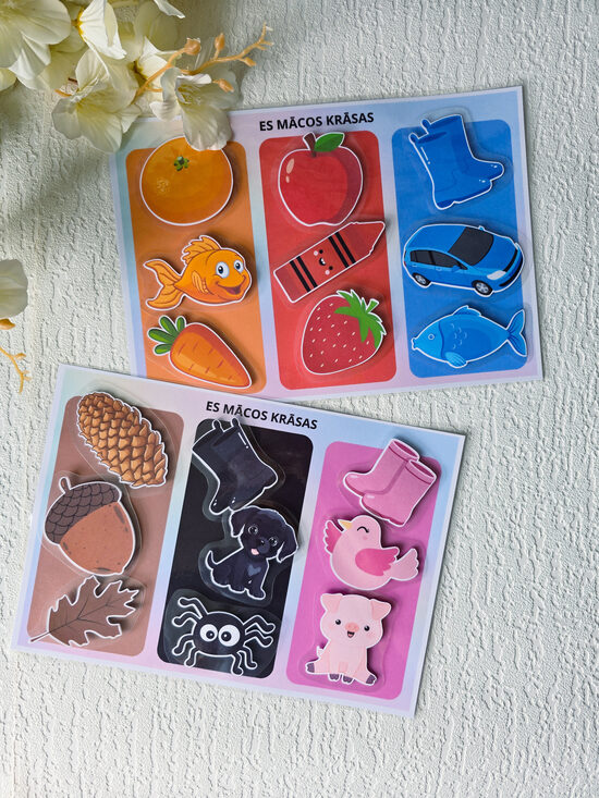 Lipekļu spēles - krāsas /komplekts/