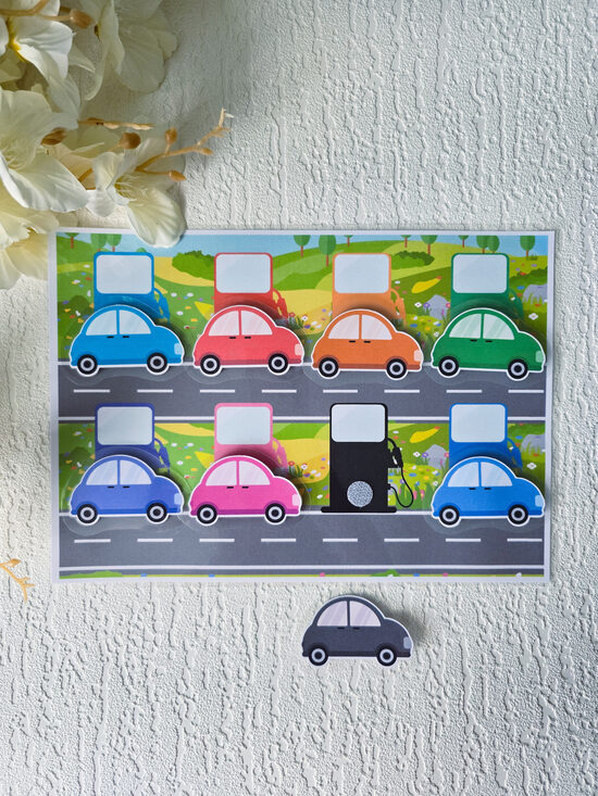 Lipekļu spēles - auto 