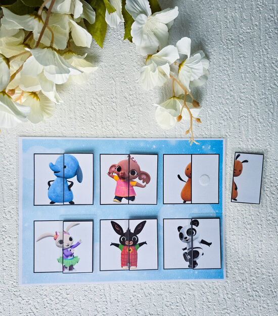 Lipekļu spēle puzle - Bings