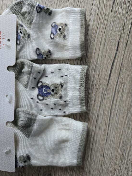 Zeķes 0-3 mēneši/3pāri