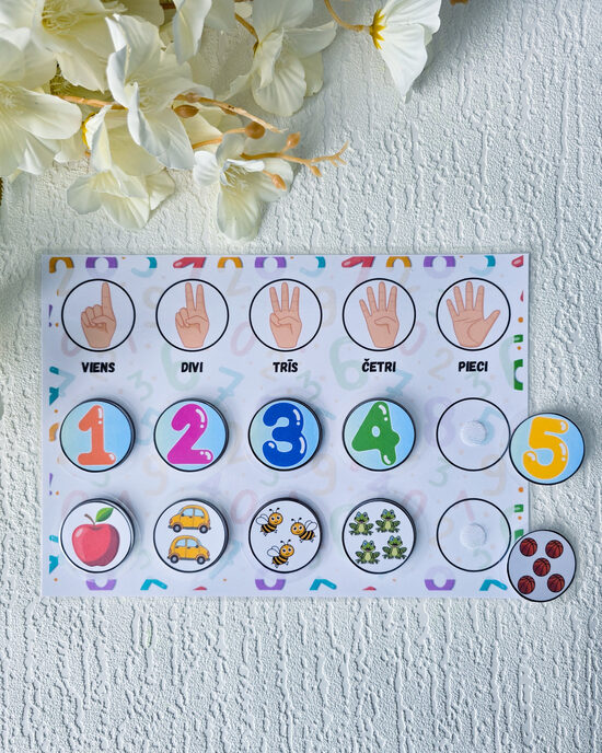 Skaitīšana līdz 5 