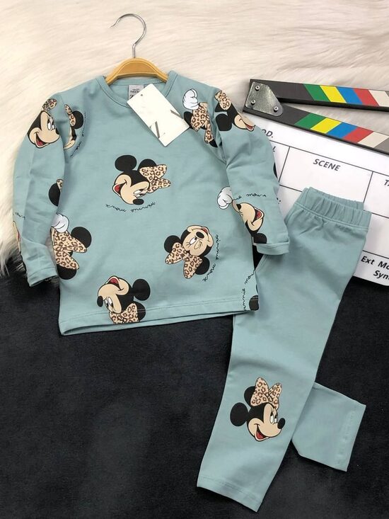 Komplekts zaļš Minnie