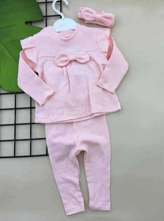 Rozā komplekts 3in1