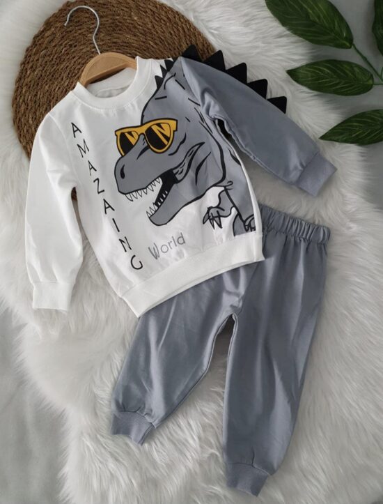 DINO komplekts pelēks