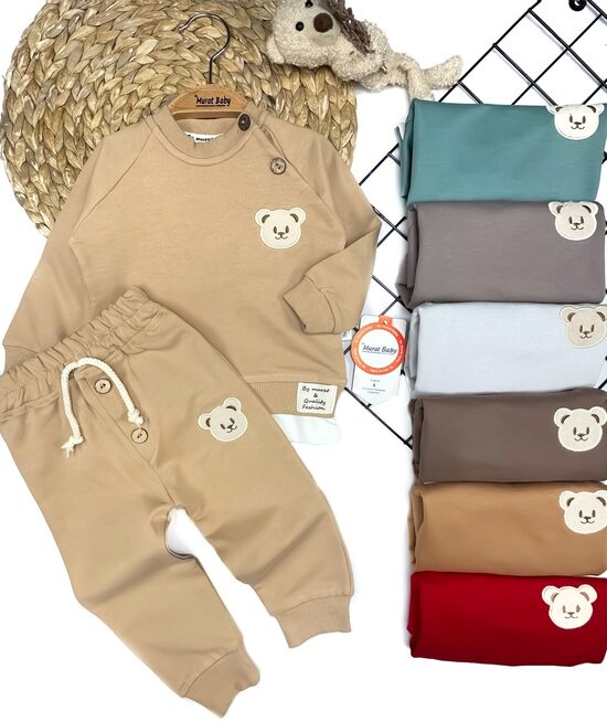 Komplekts - lācis (pieejami 3 krāsās)